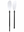 2-Piece Fibreglass Shaft Kayak Paddle – Durable Plastic Blade