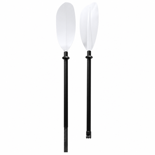 2-Piece Fibreglass Shaft Kayak Paddle – Durable Plastic Blade