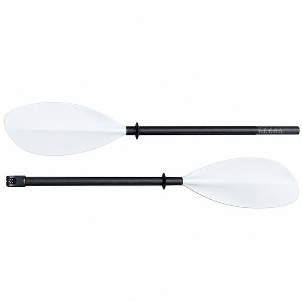 2-Piece Fibreglass Shaft Kayak Paddle – Plastic Blade