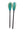 2-Piece Fibreglass Shaft with Polycarbonate Blade Kayak Paddle Blue