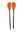 2-Piece Fibreglass Shaft with Polycarbonate Blade Kayak Paddle Orange