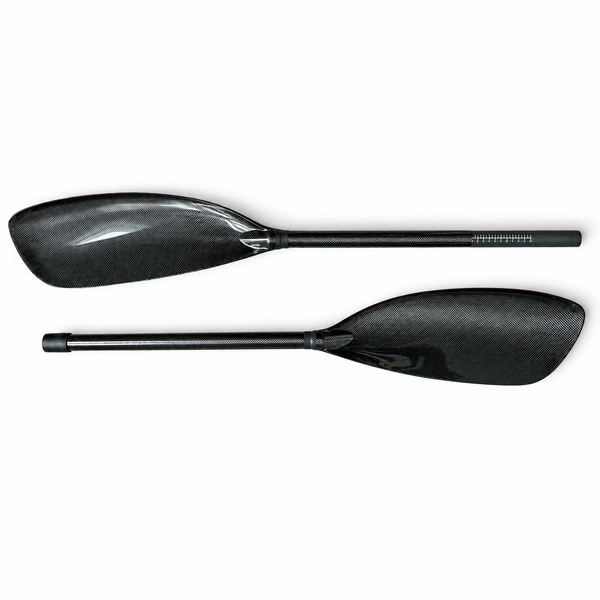2-Piece Full Carbon Fibre Wing Kayak and Surf Ski Paddle