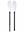 2-Piece Full Fibreglass Kayak Paddle Adjustable 215-225cm