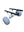 Heavy Duty Kayak Trolley With Beach Balloon Wheels All Terrain.