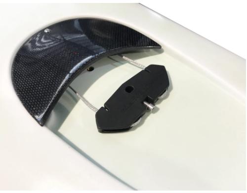 Replacement deBrito Rudder Yoke for Breeze V5 Surf Ski.