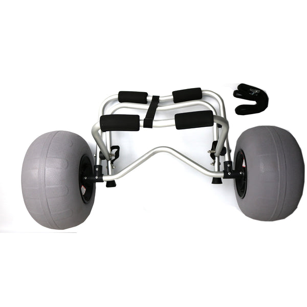 Kayak Trolley For Sit-In Kayak Beach Balloon Wheels All Terrain.