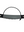 Spare Kayak Handle for Pedal Pro 2.9 & 4.3 (Plastic with Grey Insert).